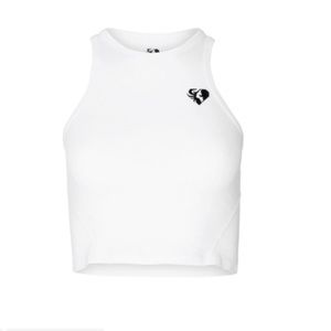 Women’s Best Crop Top White Size S new with tags